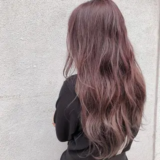 ロング カラー パーマ キッズ 江坂エリア最安値◎ ブリーチ*土田のヘアスタイル