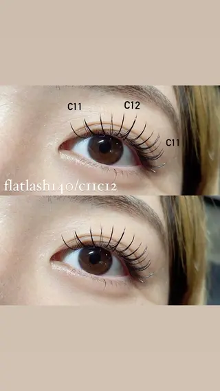 マツエク・マツパ ＋tico _ayanaのマツエク・マツパデザイン