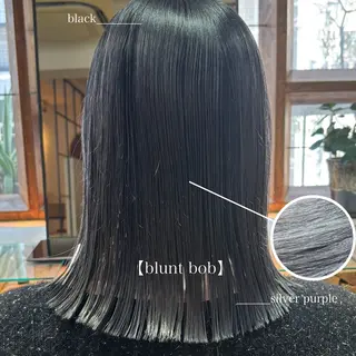 セミロング カラー ⌇🌹透明感カラー 🌹ᴍᴇɢᴜᴍɪ ⌇のヘアスタイル