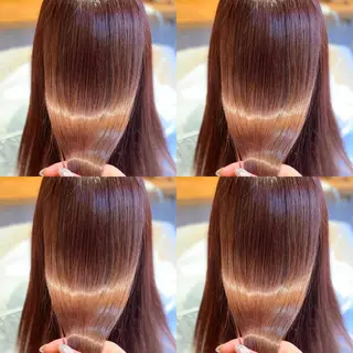 ミディアム カラー レイヤー×髪質改善 マネージャー安藤光司のヘアスタイル