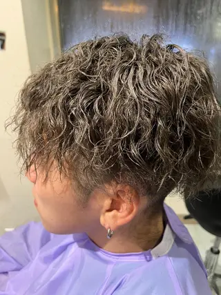 カラー パーマ Mi ruのヘアスタイル