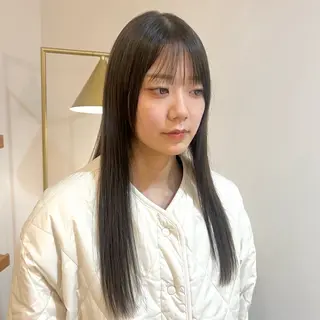 ロング カラー 艶カラー/透明感 /ヒグチアオイのヘアスタイル