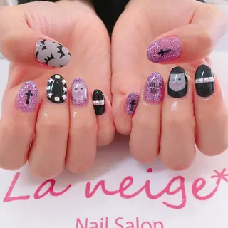 ネイル La neige* yuki 🥯🍑のネイルデザイン