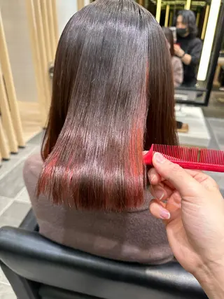 ミディアム カラー パーマ ラテ渋谷所属・【副店長/縮毛矯正】 小野沢駿弥のヘアスタイル