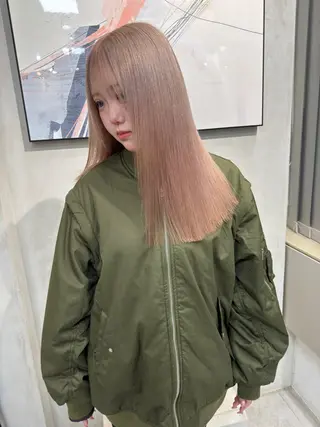 カラー ダメージレスブリーチ 専門美容師/クワさんのヘアスタイル