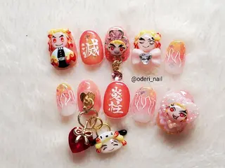 ネイル おで@ oderi_nailのネイルデザイン