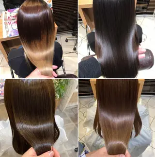 髪質改善/透明感カラ ー/Ayana 🍒のヘアスタイル