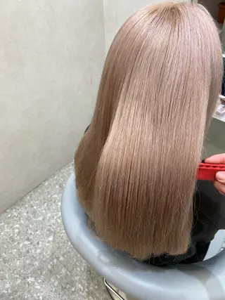 ロング カラー 新宿/韓国ヘア 中明度カラー/かやのヘアスタイル
