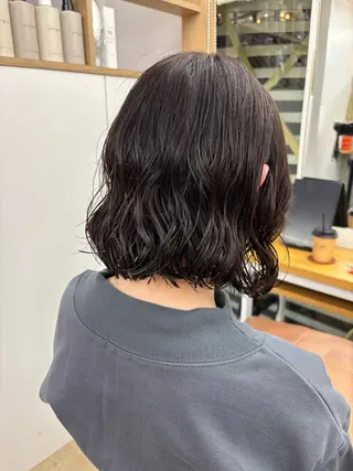 ショート パーマ さくら/表参道/ボブ /レイヤーのヘアスタイル