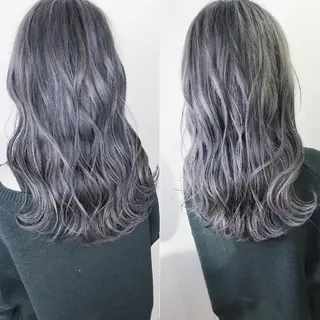 セミロング ヘアアレンジ カラー 【髪質改善美容師】t occa茨木篠原健太のヘアスタイル