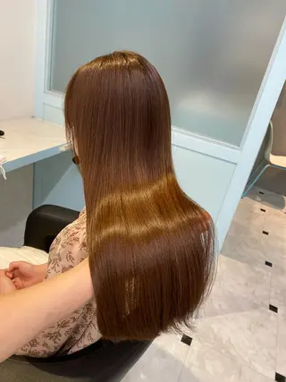 トレンドカラー MAHOのヘアスタイル