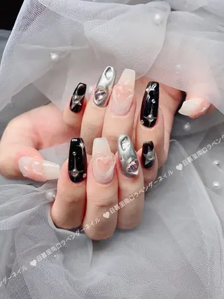 ネイル ラベンダー💖日暮里 ルル💖ネイルのネイルデザイン