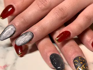 ネイル 西川 晴菜のネイルデザイン