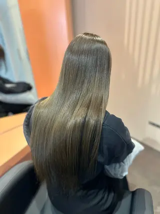 ロング カラー パーマ 【髪質改善特化】 tamのヘアスタイル