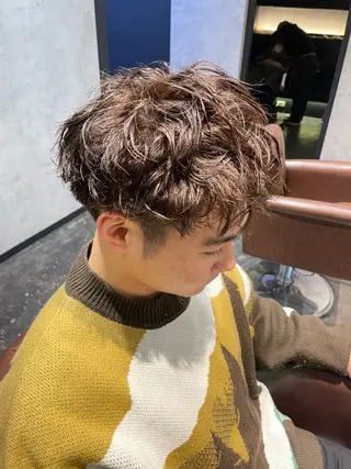 カラー パーマ メンズ 💈メンズ職人 ルキト💈のヘアスタイル
