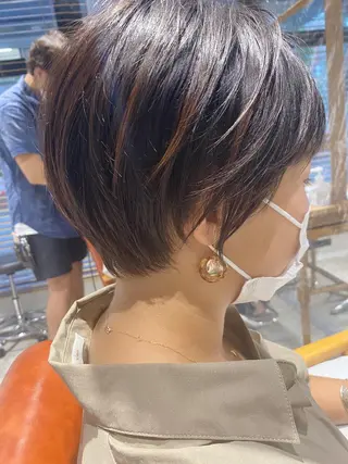 ショート ✨圧倒的満足度◎ 小顔美人ショート✨佃のヘアスタイル