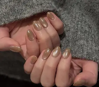 ネイル By moonネイル 🌷ワンホン/韓国風のネイルデザイン