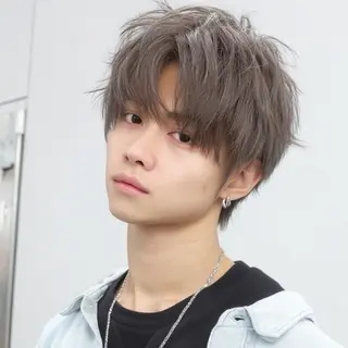 ショート カラー メンズ 🔥メンズ特化🔥 ハイトーン/RUKIのヘアスタイル
