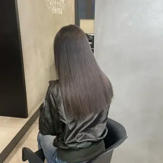 カラー Off-White 大阪所属・offwhite Nano🪩🧡のヘアスタイル