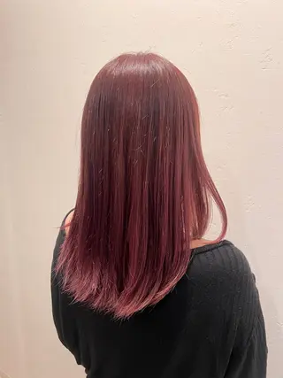 ミディアム レディース特化 ナチュラル☘︎︎芹七のヘアスタイル