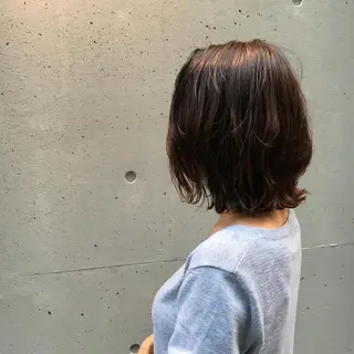 ショート カラー パーマ ヘアアレンジ メンズ キッズ マツエク・マツパ Luela堅田所属・田中 裕士のヘアスタイル