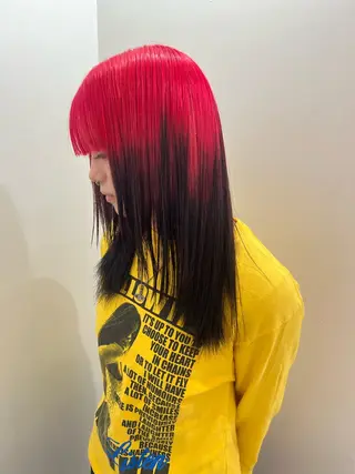 ミディアム 💥ウルフカット デザインあんな💥のヘアスタイル