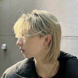 メンズ 池袋/韓国メンズヘア ❤️💙軸丸みうのヘアスタイル