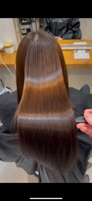 セミロング パーマ ✄﻿カットモデル募集 /髪質改善✨️翔琉のヘアスタイル