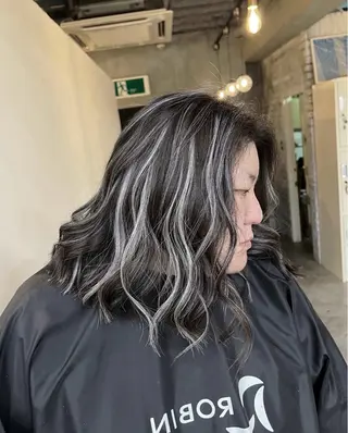 ミディアム カラー ROBIN所属・指名数No.1 /NAOYAのヘアスタイル