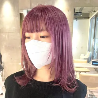 ミディアム カラー 海外レイヤー 🇺🇸/ヒナコのヘアスタイル