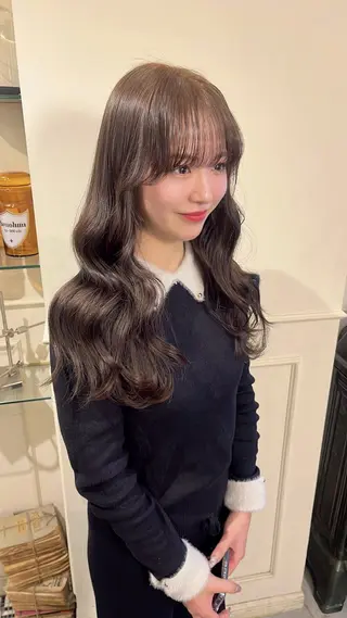 ロング カラー ROVER所属・美咲🤎 /艶カラー /ハイライトカラーのヘアスタイル