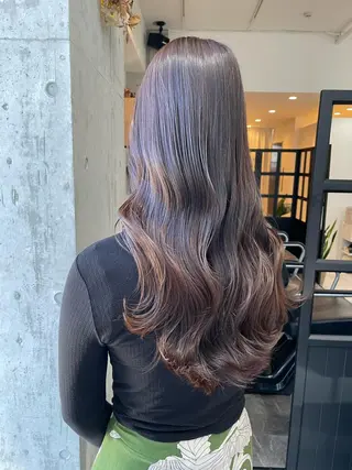 ロング ✨透明感カラー 恵比寿HAYATO✨のヘアスタイル