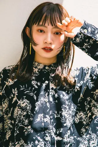 ミディアム カラー パーマ ヘアアレンジ 🎊LUZ🎊_公 式_🩵髪質改善🩵のヘアスタイル