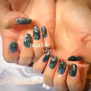 セミロング ネイル MKY salonのネイルデザイン