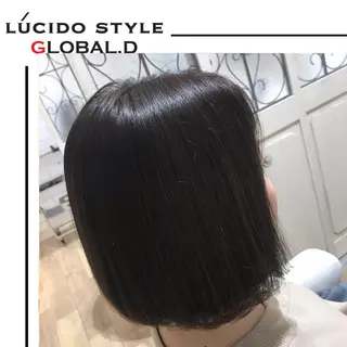 ミディアム カラー 🥛洒落髪小顔cut なら龍崎🥛のヘアスタイル