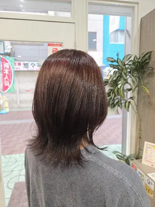 カラー 暖色🍎透明感カラー 🩵小林かりんのヘアスタイル