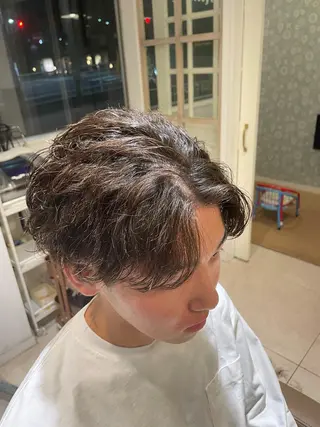 パーマ メンズ Men’s特化👑 鈴木大翔のヘアスタイル