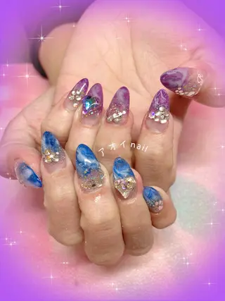 ネイル LEDアイラッシュ ∩_∩アオイのマツエク・マツパデザイン