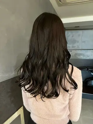 ロング ヘアアレンジ 田中 里奈のヘアスタイル