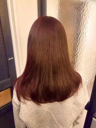 セミロング 艶カラー💎 / Ayakaのヘアスタイル