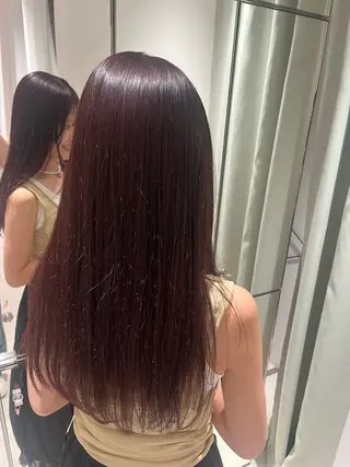 カラー 透明感\モテカラー 🫧🎀YUUのヘアスタイル