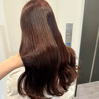 ロング カラー Dears 香芝店所属・関 優希のヘアスタイル