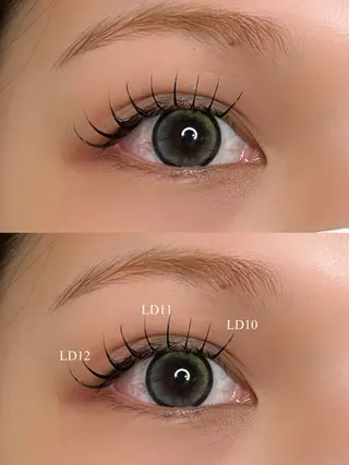 マツエク・マツパ Un plaisant所属・UnPlaisant 【Hinano】のマツエク・マツパデザイン