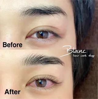 メンズ マツエク・マツパ Blanc梅田茶屋町 【まつげパーマ・眉】の眉毛・アイブロウイメージ