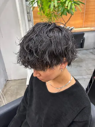 パーマ メンズ mono / Manatoのヘアスタイル