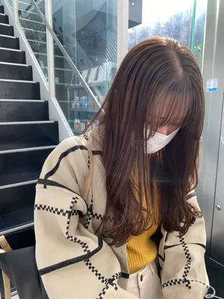 セミロング カラー とびまつ /ショート/脱白髪染のヘアスタイル