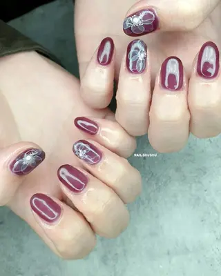 ネイル 3dパーツ/流行り 👧shushu❤️のネイルデザイン