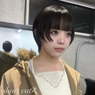 ショート Halo所属・ショートカットモデル IKUMI🎀のヘアスタイル