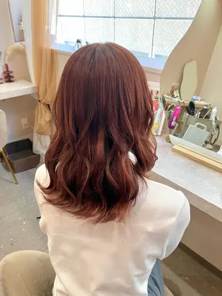 ミディアム ヘアアレンジ Mila Makiのヘアスタイル