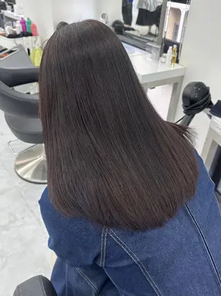 カラー 美髪矯正🫧韓国 レイヤー🫧銀座のヘアスタイル